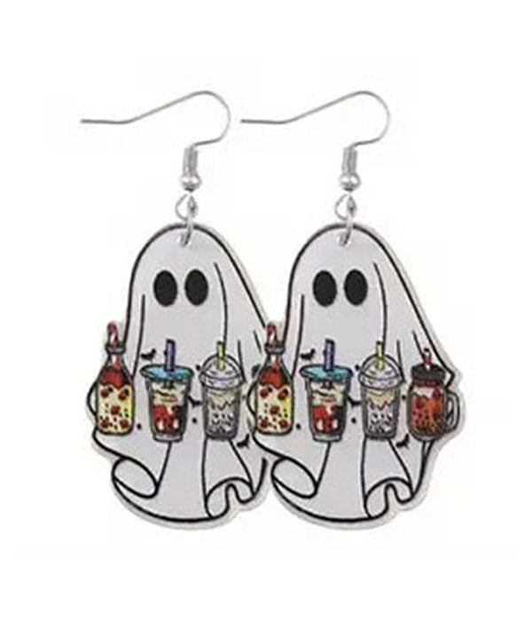Ghost Latte Earrings