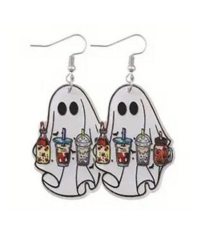 Ghost Latte Earrings