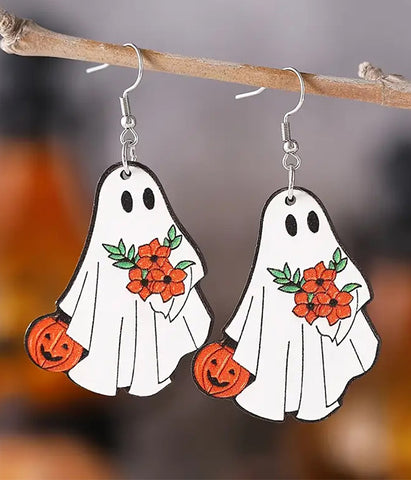 Ghost Acrylic Earring