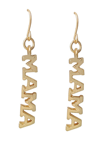 Mama Earring in Gold