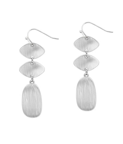 Muted Triple Link Earrings