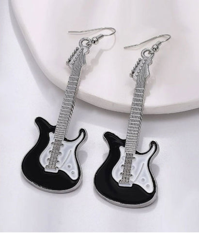Electric Guitar Earrings