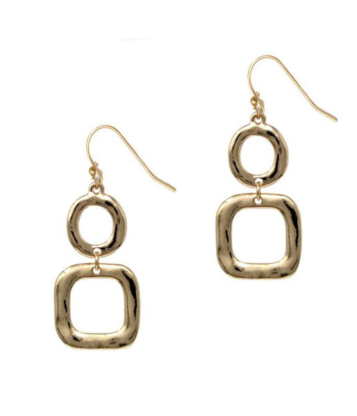 Square Drop Earring
