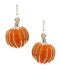 Pumpkin Earrings
