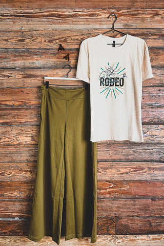 Cowboy Comfort Pants in Agave/Olive