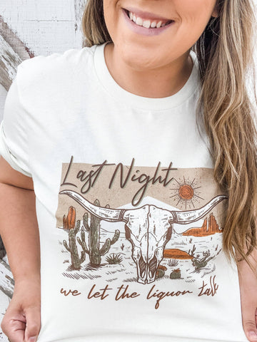 Last Night Graphic Tee